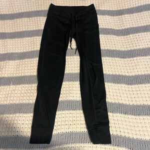 Aerie Black Sweatpants Sleek Joggers